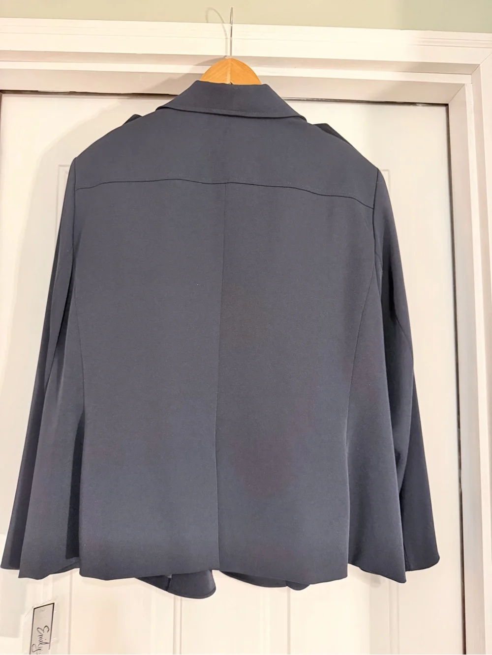 Emily…Navy Military-Detail Single-Breasted Blazer - Picture 5 of 6